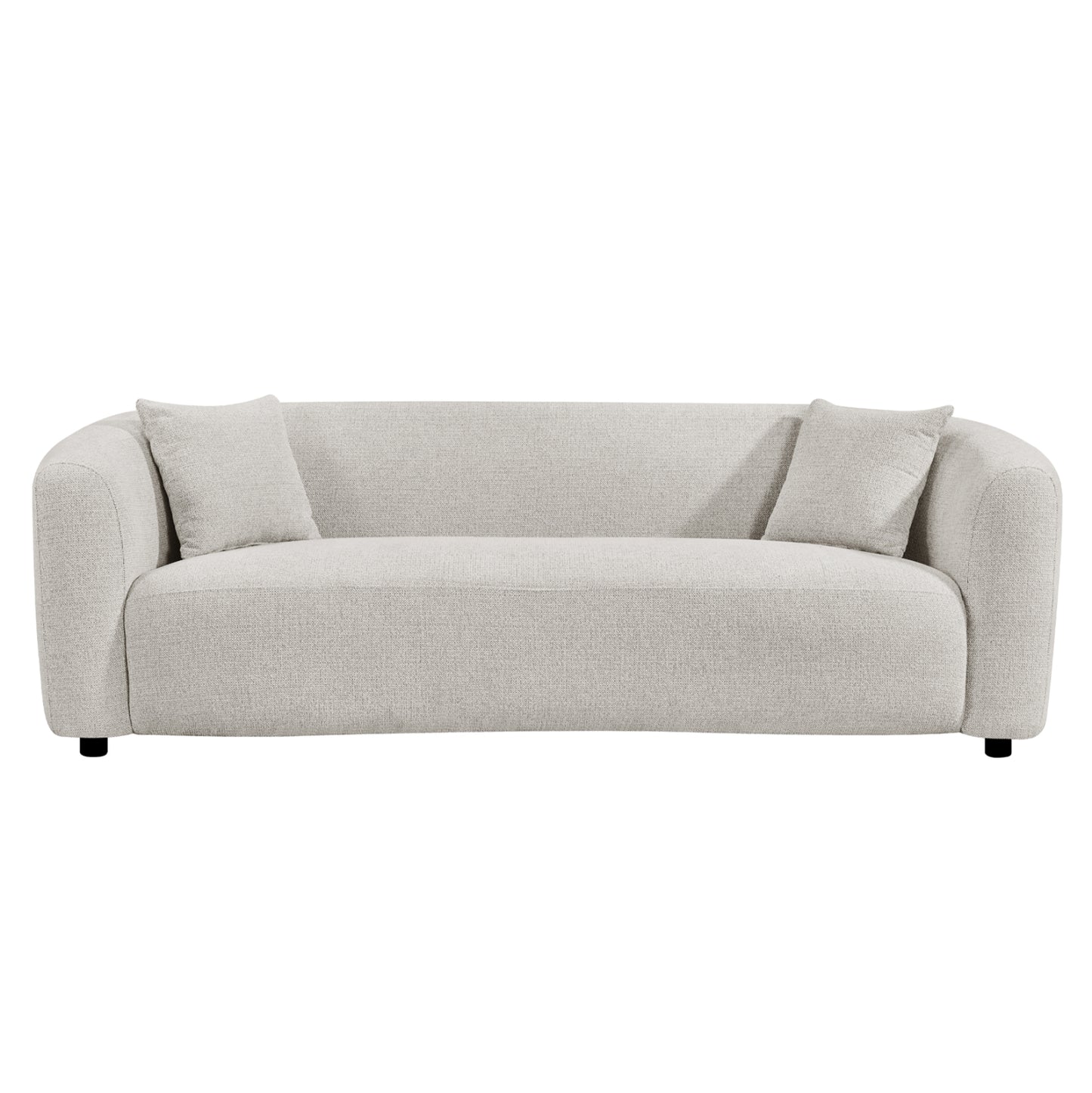 SOFA SET 2PCS NORD HM10811.02 LIGHT BEIGE FABRIC