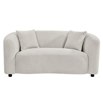 SOFA SET 2PCS NORD HM10811.02 LIGHT BEIGE FABRIC