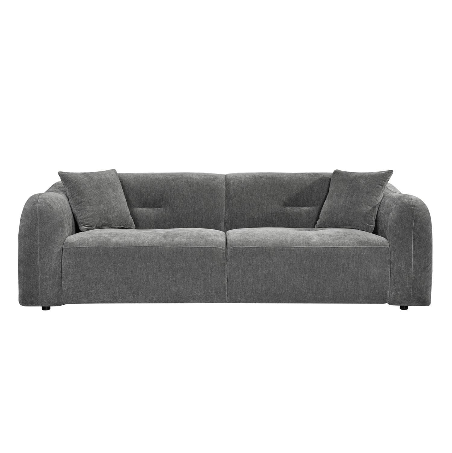 SOFA SET 2PCS JUNOA HM10819.01 GREY FABRIC
