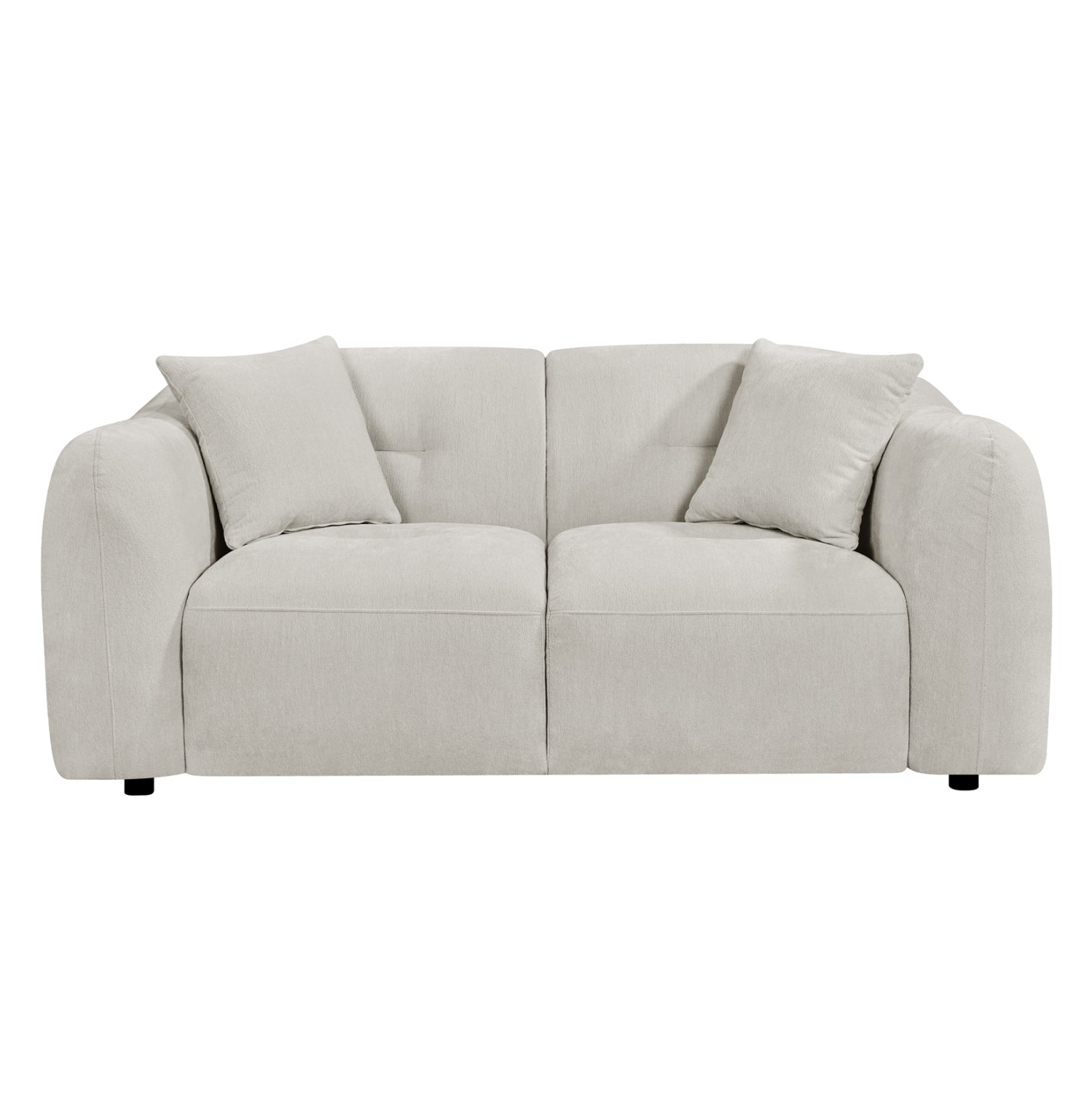 SOFA SET 2PCS JUNOA HM10819.02 ECRU FABRIC