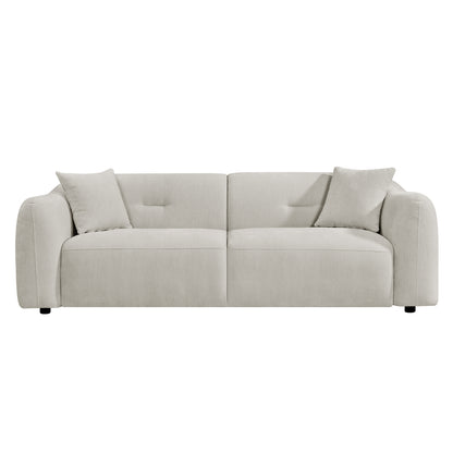 SOFA SET 2PCS JUNOA HM10819.02 ECRU FABRIC