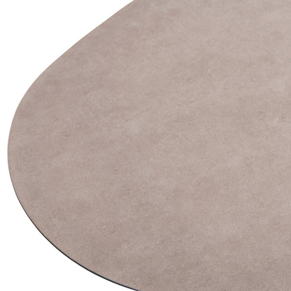 OUTDOOR LOUNGE SET 4PCS MAHAL HM6424.02 CREAM WHITE ALUMINUM--BEIGE OLEFIN & STRAP ROPE