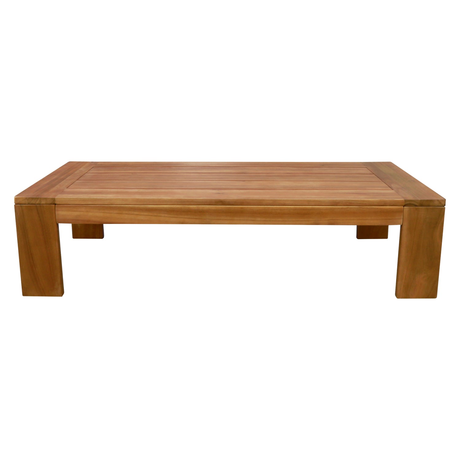OUTDOOR LOUNGE SET 4PCS SOLARA HM6514 ACACIA WOOD--POLYESTER CUSHIONS COVERS IN ECRU