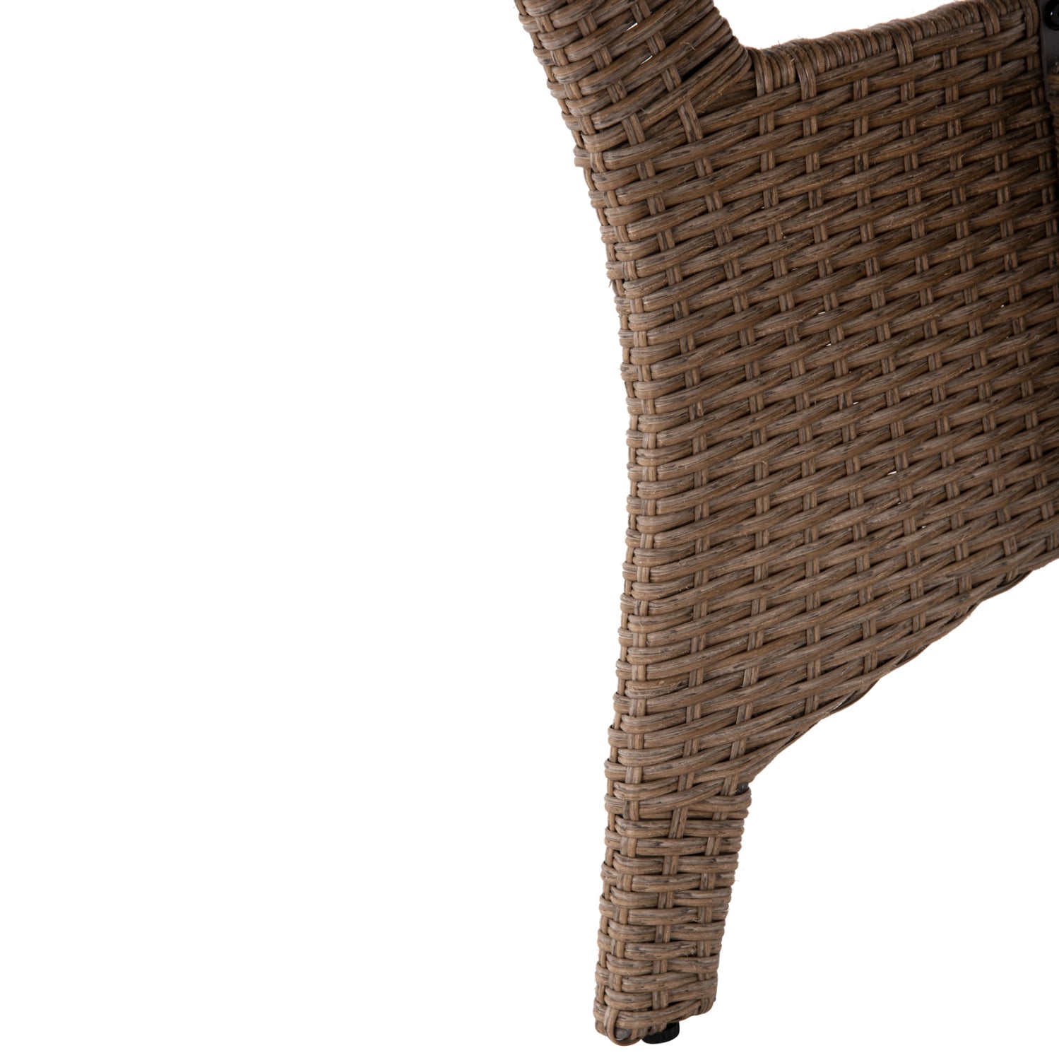 OUTDOOR LOUNGE SET CORNER SOFA & TABLE CARSON HM6078.02 MOCHA SYNTHETIC RATTAN-CUSHIONS-PS WOOD