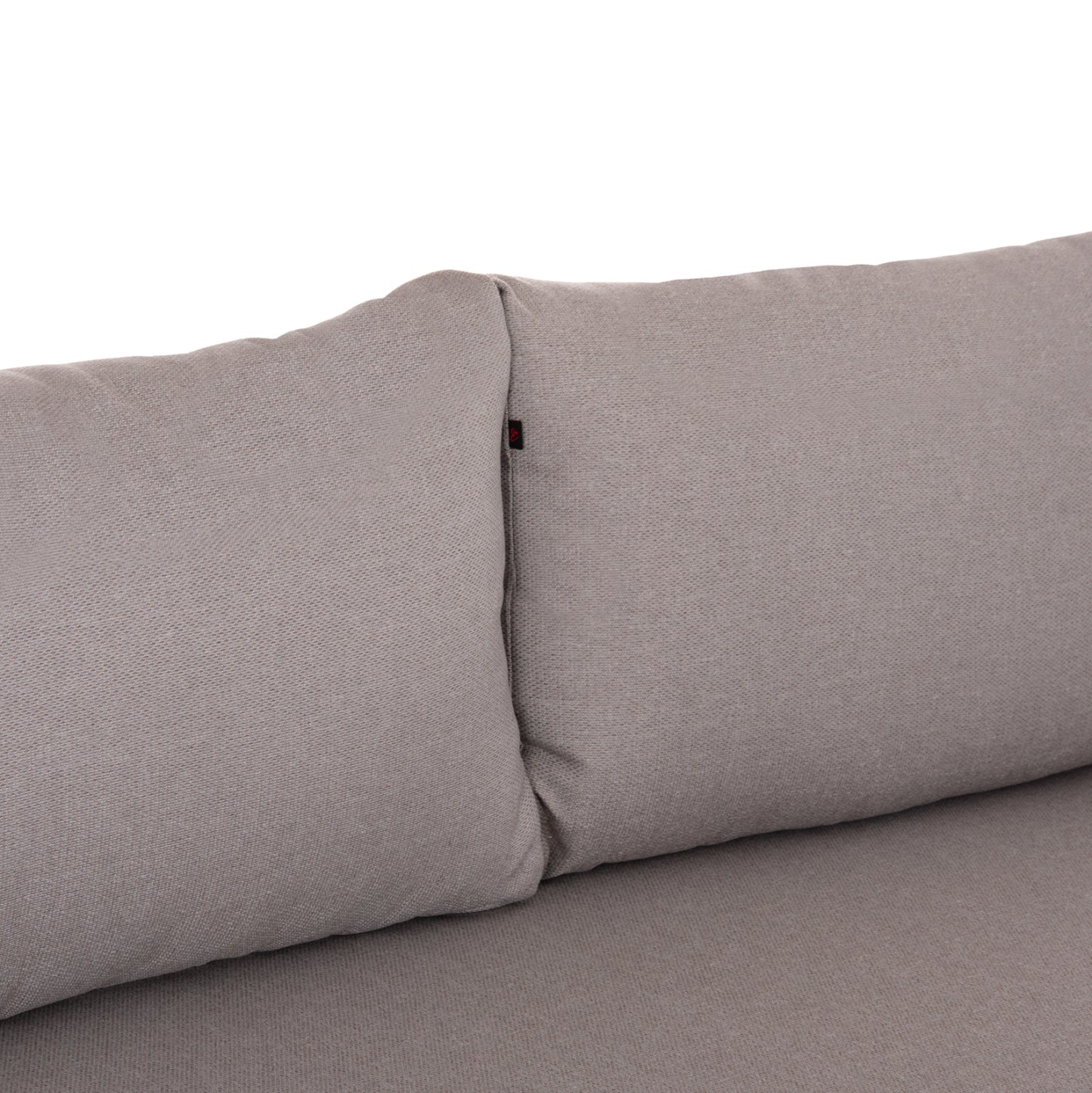 OUTDOOR LOUNGE SET 4-SEAT WILLA HM6505.02 ALUMINUM-ROPE IN BEIGE--CUSHIONS IN GREY
