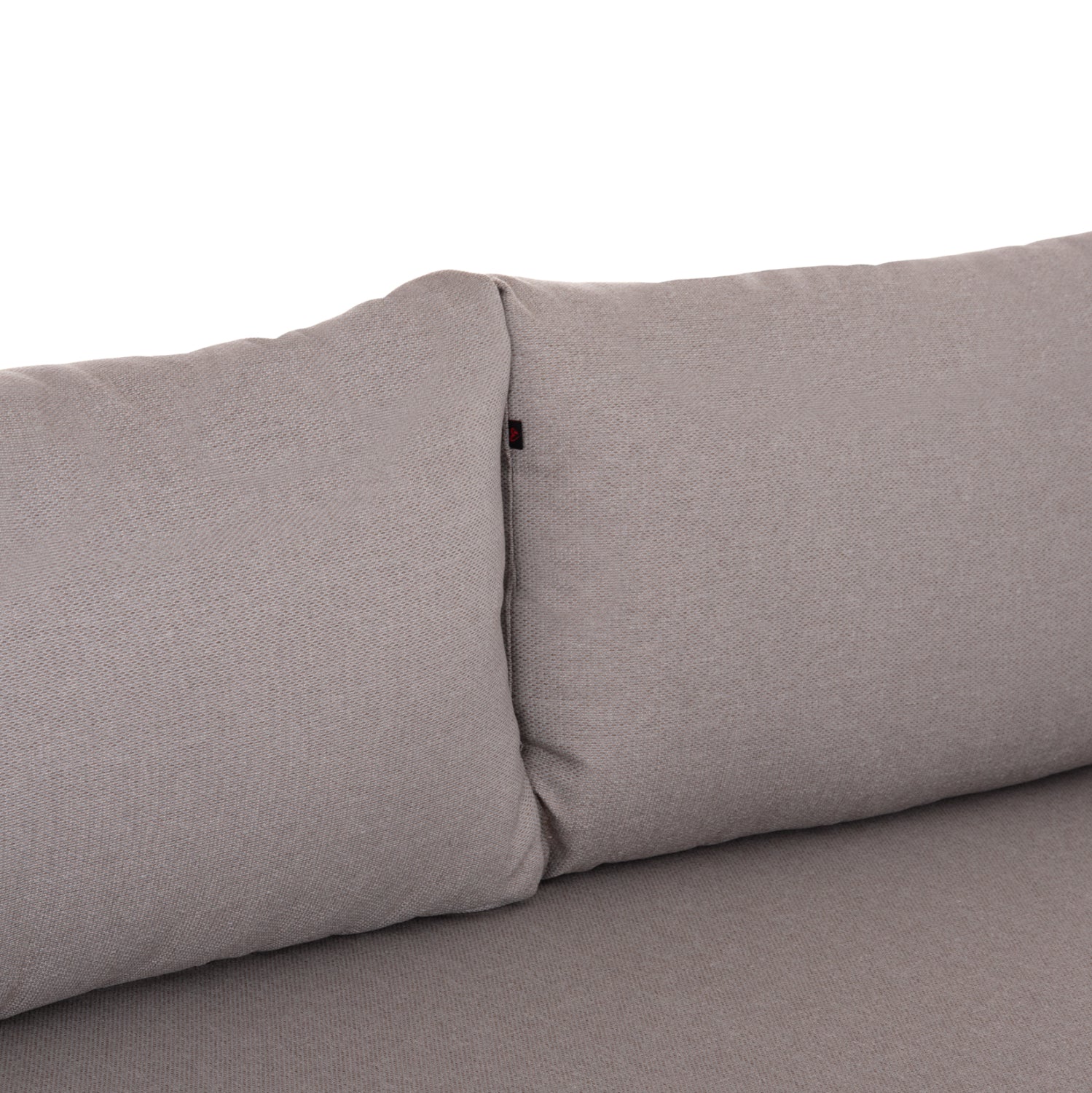 OUTDOOR LOUNGE SET 4-SEAT WILLA HM6505.02 ALUMINUM-ROPE IN BEIGE--CUSHIONS IN GREY
