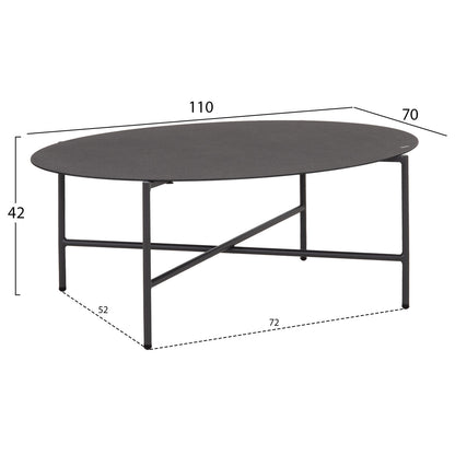 OUTDOOR LOUNGE SET 5-SEAT ELOWEN HM6508.01 ALUMINUM-ROPE-CUSHIONS---GREY