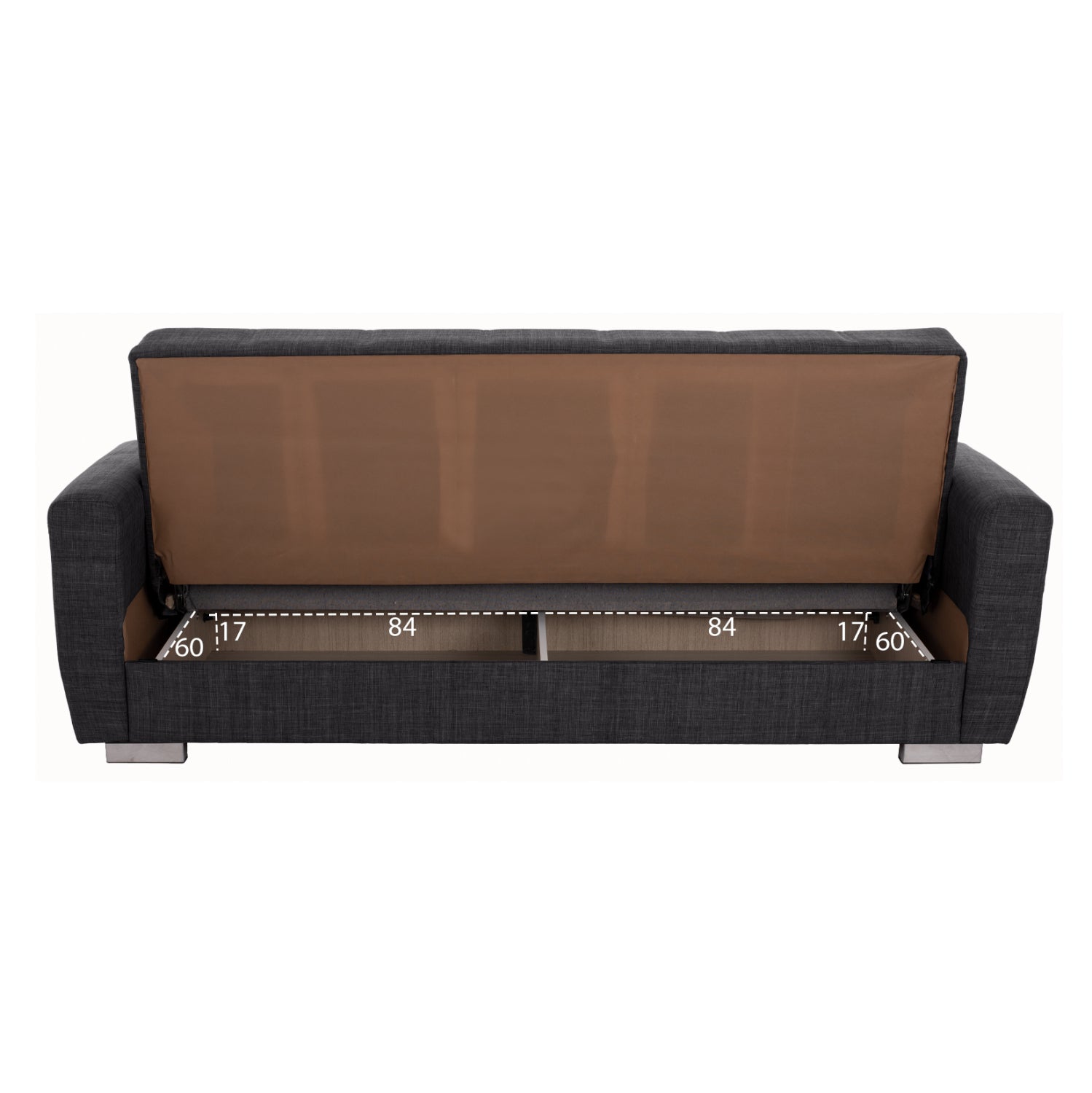 Sofa-bed set of 2-seater and 3-seater, HM11747.03