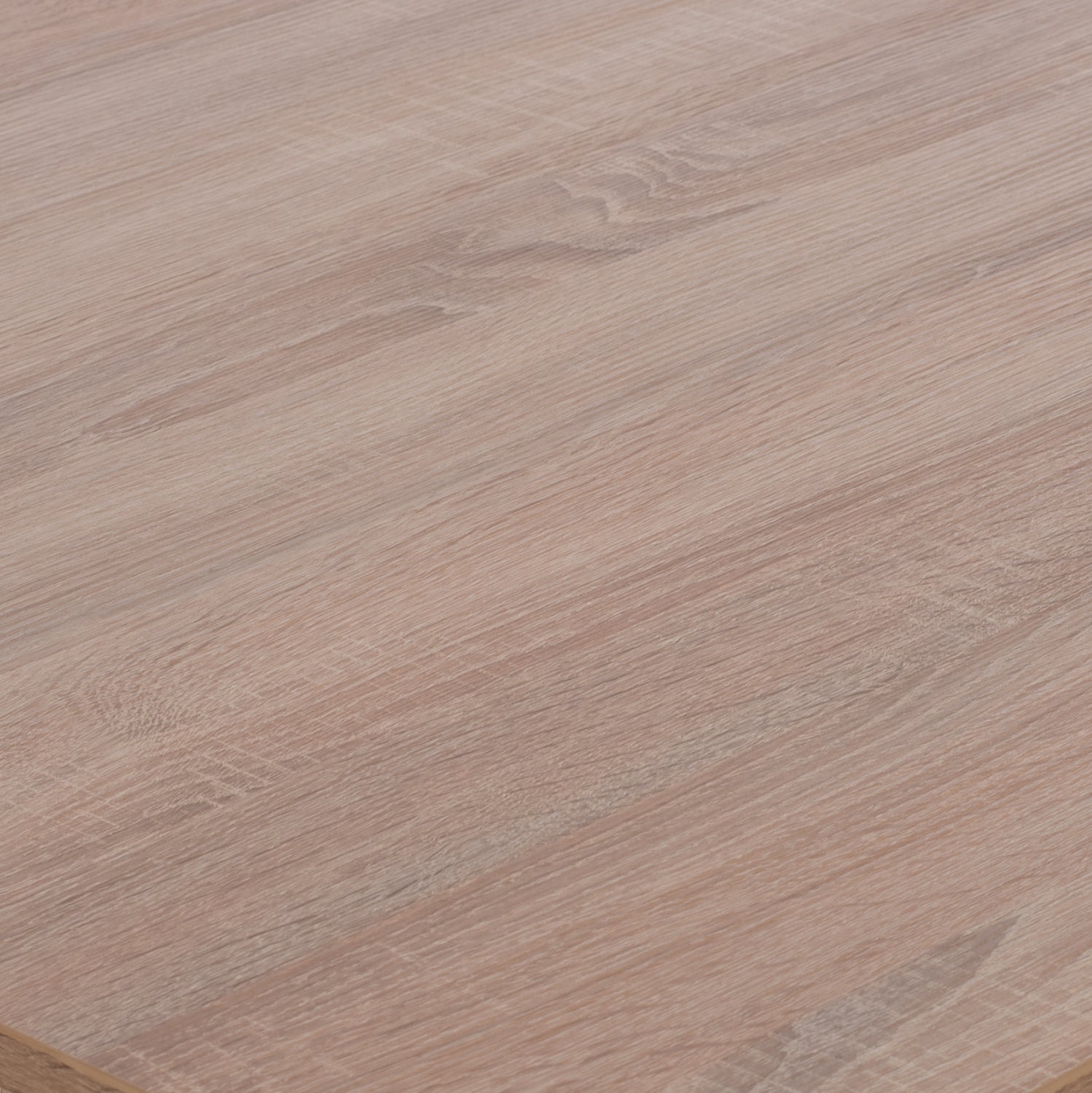 DINING SET 3PCS KELVIN HM21376 SQUARE TABLE IN SONAMA OAK--2 DINING CHAIRS IN BLACK