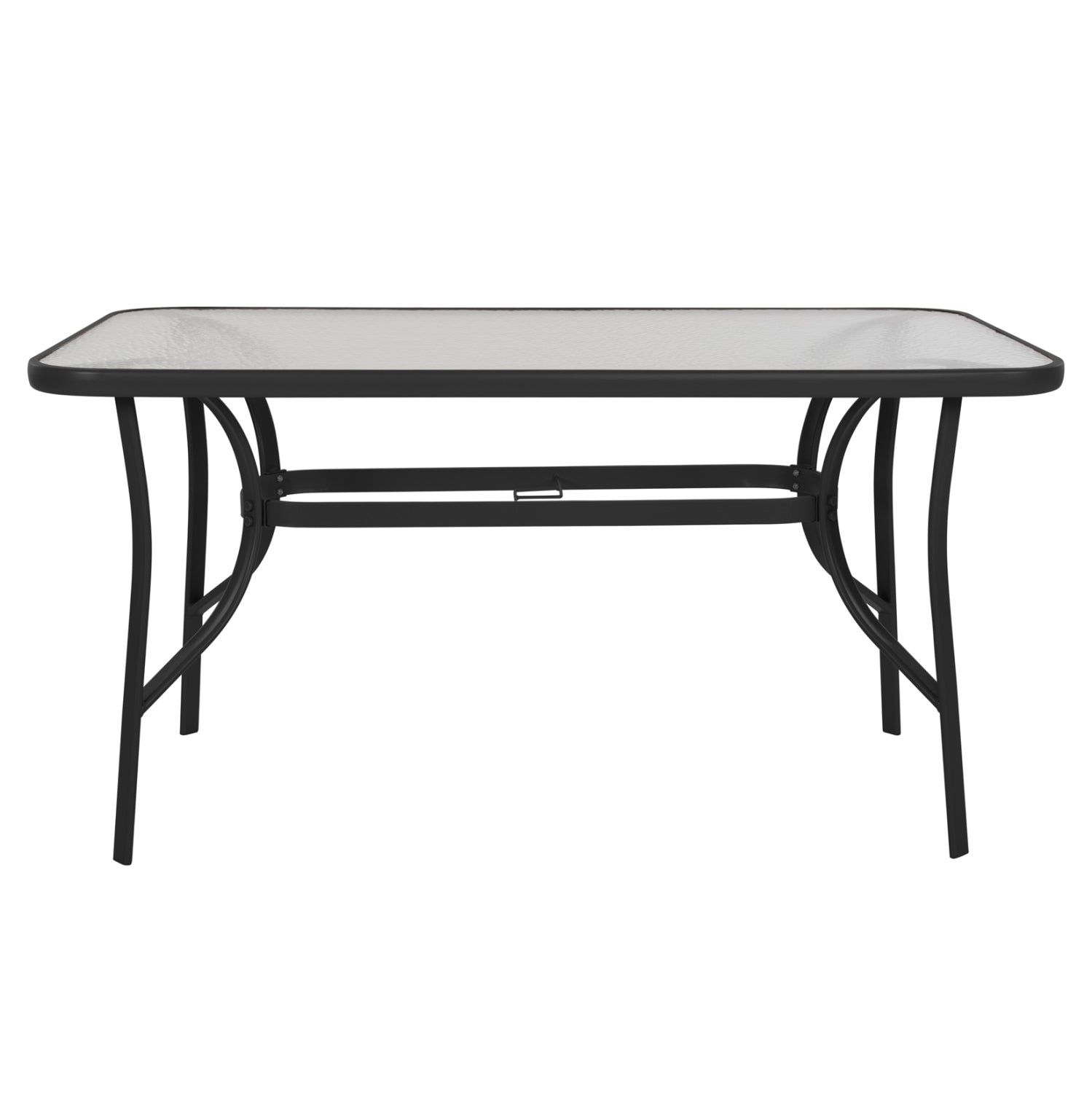 OUTDOOR DINING SET 5PCS BRUNO HM10894.03 METAL & TEXTILENE-- BLACK
