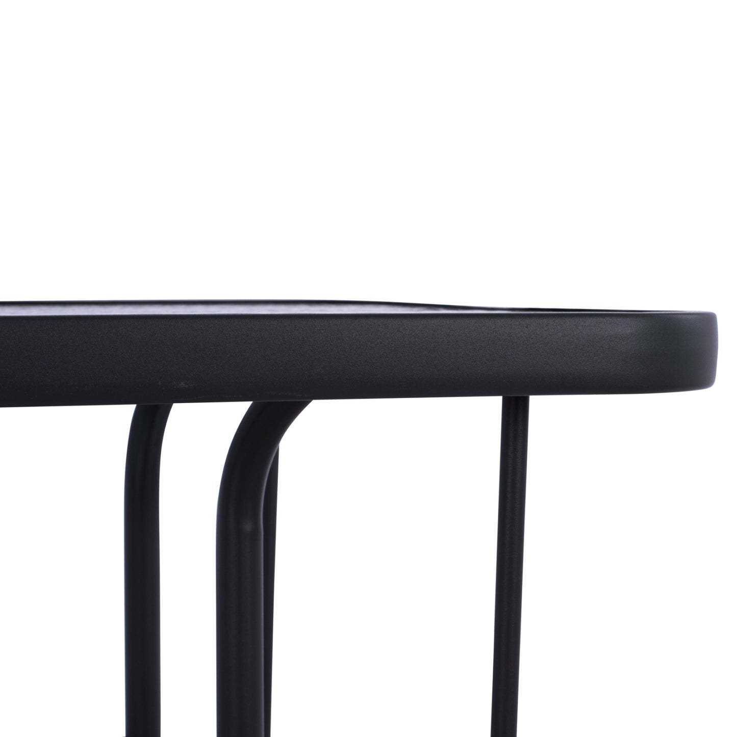 OUTDOOR DINING SET ADAM HM10897.01 TABLE 110x60cm & 4 ARMCHAIRS--GREY