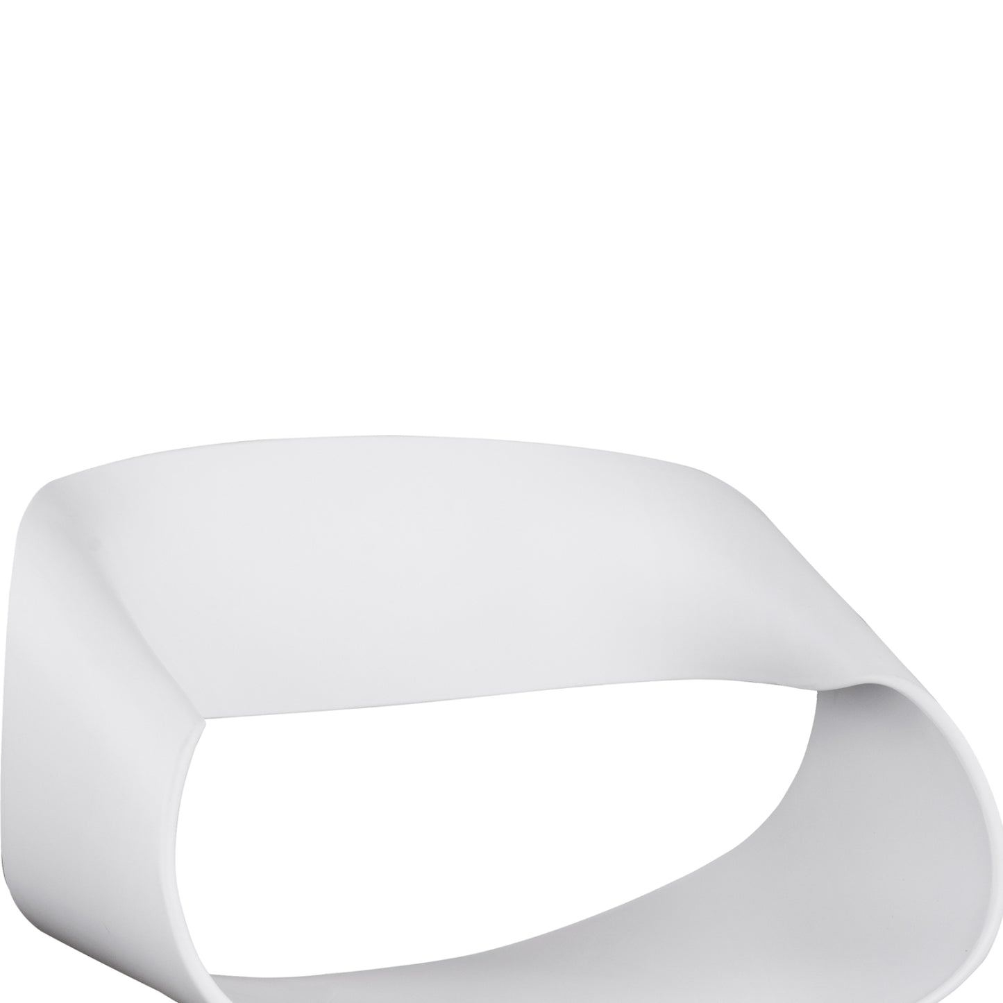 DINING SET 5PCS MAGGIE HM21186 MDF TOP & POLYPROPYLENE IN WHITE COLOR