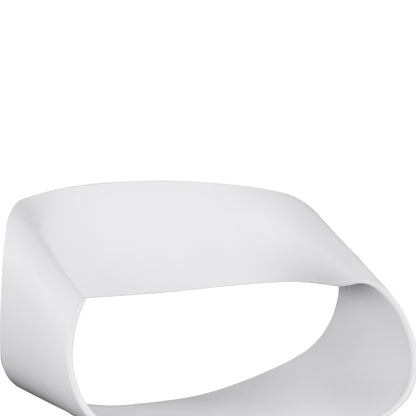 DINING SET 5PCS MAGGIE HM21186 MDF TOP & POLYPROPYLENE IN WHITE COLOR