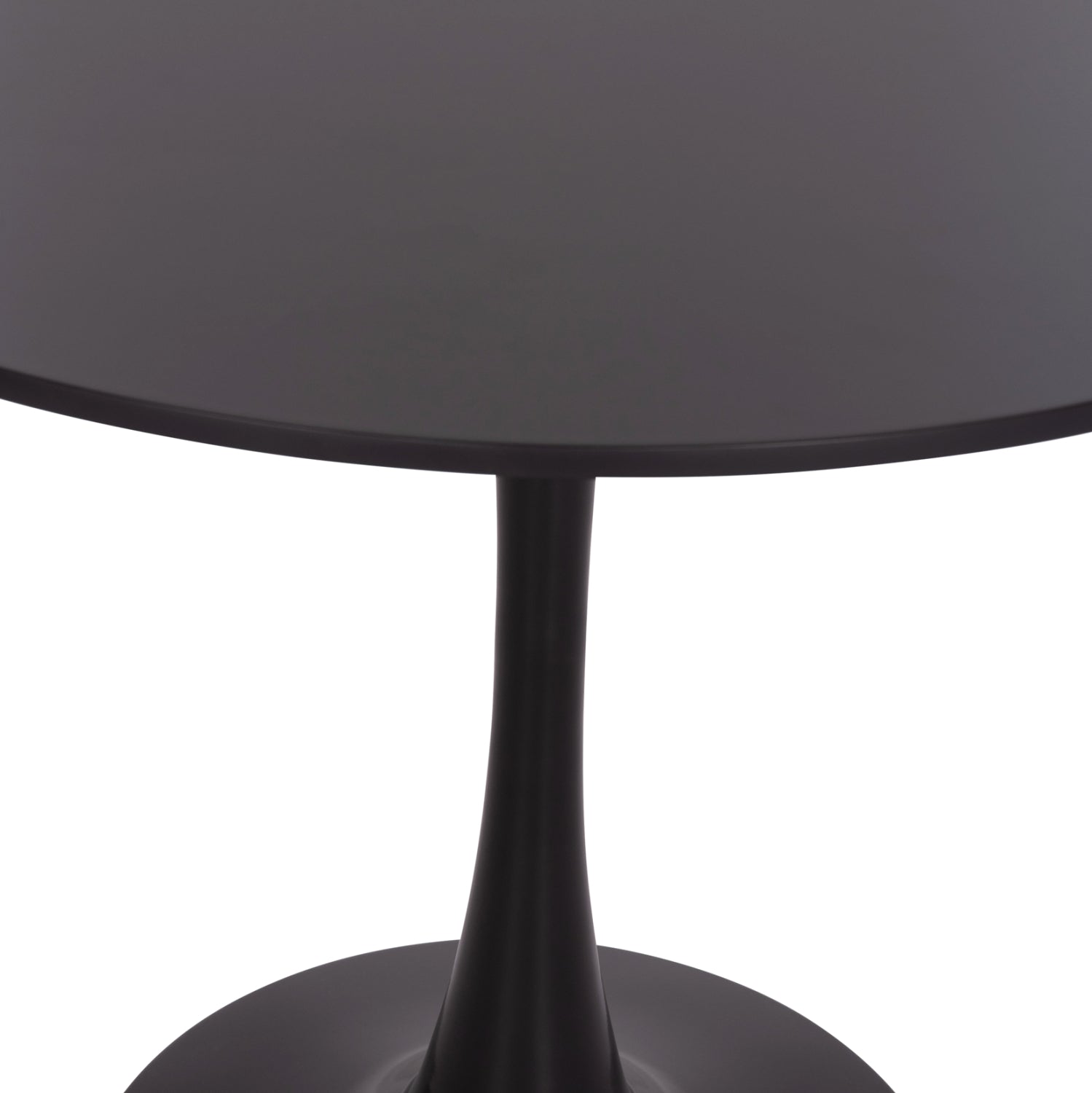 DINING SET 5PCS BROLIN HM21191 MDF TOP-METAL LEGS-VELVET--BLACK