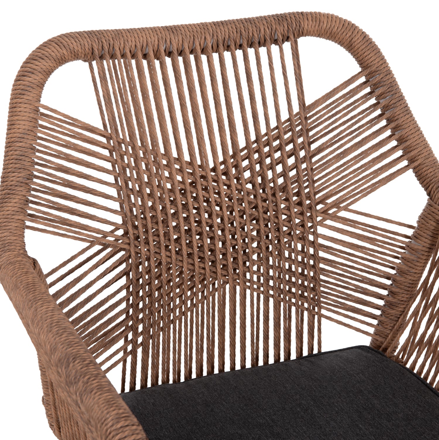 OUTDOOR DINING SET 7PCS TOPIN HM10825.01 ALUMINUM IN WHITE--POLYWOOD--P.E.RATTAN