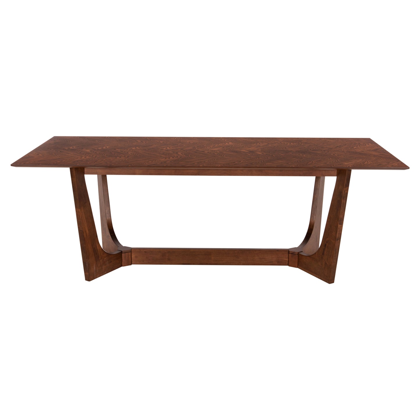 DINING SET 7PCS RIMER HM21339 TABLE MADE OF MDF--CHAIRS MADE OF RUBBERWOOD & FABRIC