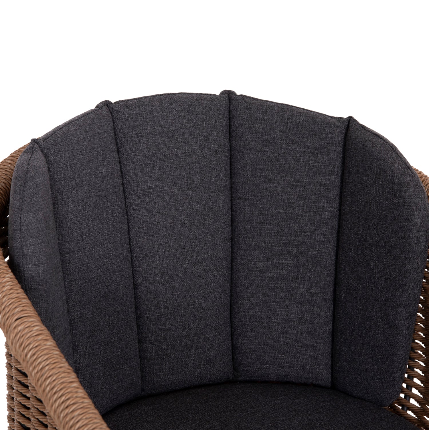 OUTDOOR DINING SET 9PCS VICTUS HM10864.01 GREY ALUMINUM-SINTERED STONE-OLEFIN--WICKER