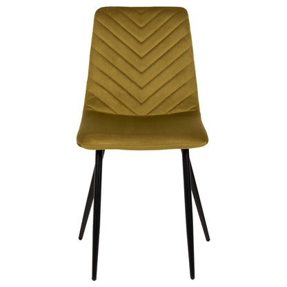 DINING SET 5PCS BROLIN HM10866 ROUND TABLE & 4 DINING CHAIRS IN OLIVE GREEN