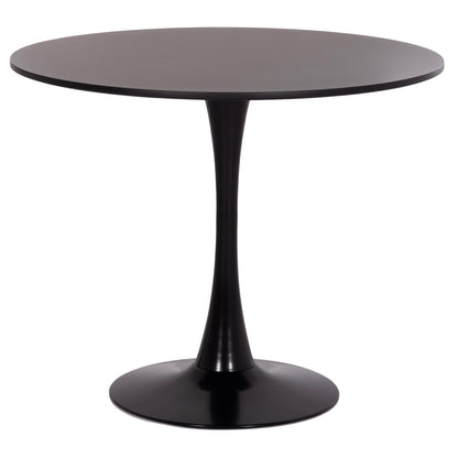 DINING SET 5PCS BROLIN HM10866 ROUND TABLE & 4 DINING CHAIRS IN OLIVE GREEN