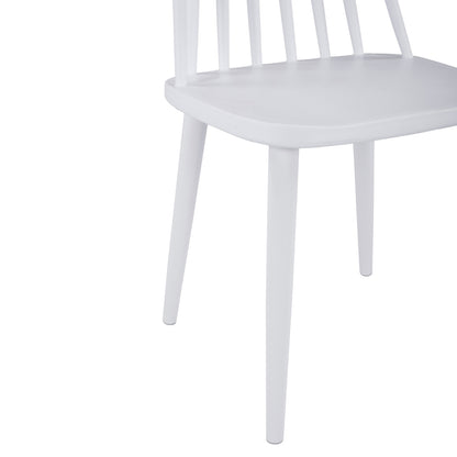 DINING SET 5PCS PALOMA HM11389 WHITE-SONAMA MDF TOP