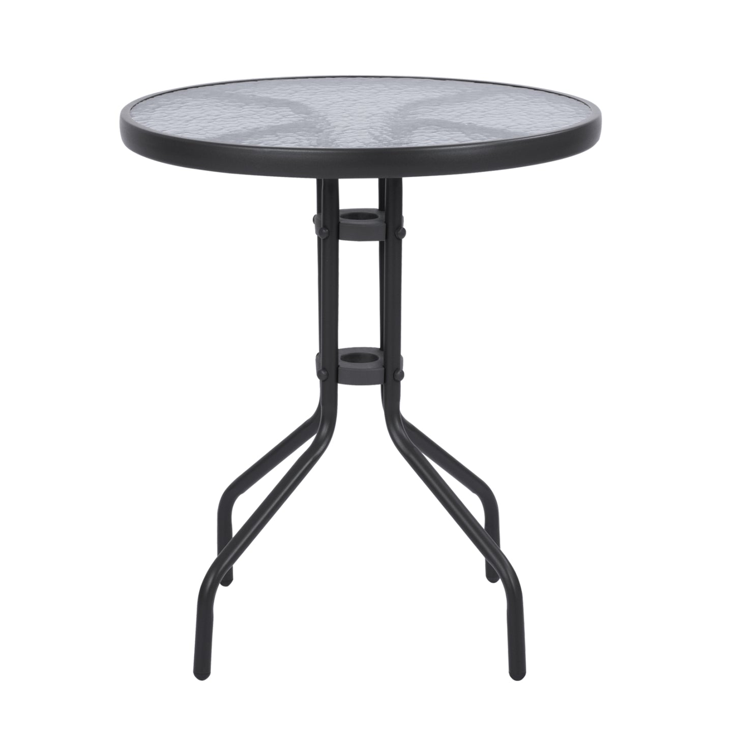 OUTDOOR 3PCS DINING SET LIMA HM10879.02 METAL IN GREY & P.E.RATTAN IN NATURAL (ROUND)