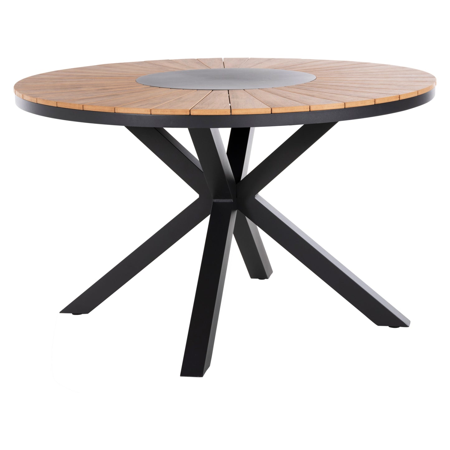 OUTDOOR DINING SET 5PCS MORIL HM10870.01 ALUMINUM IN ANTHRACITE--POLYWOOD