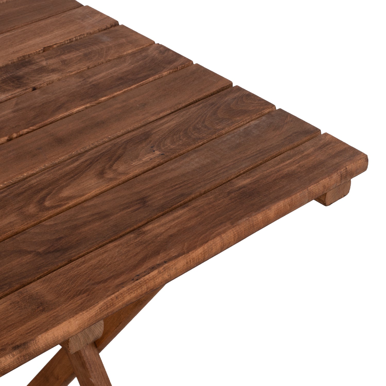OUTDOOR DINING SET 5PCS LIMNOS HM10871.01 BEECH WOOD IN WALNUT--TEXTILENE IN MOCHA