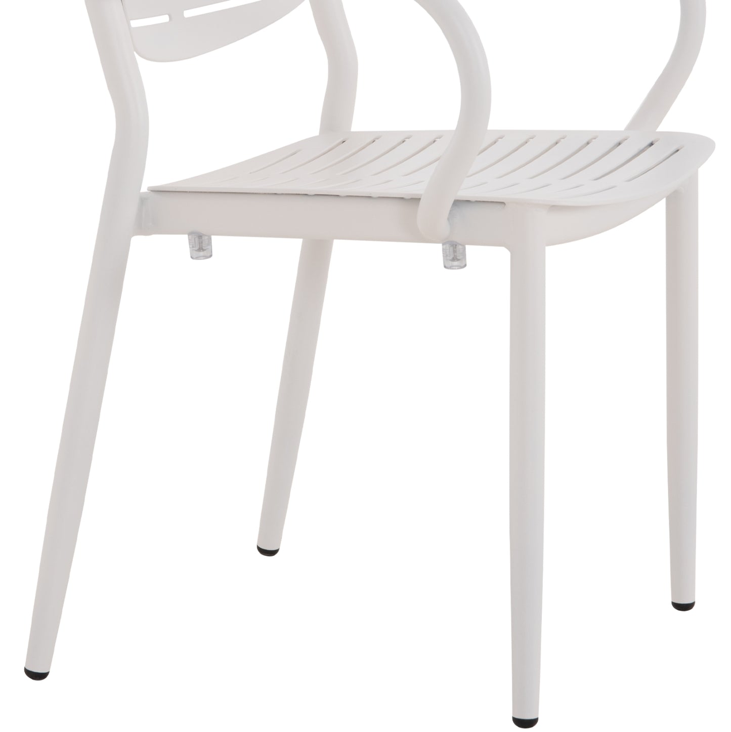 OUTDOOR DINING SET 5PCS HILLIARD HM10998.01 WHITE ALUMINUM-POLYWOOD