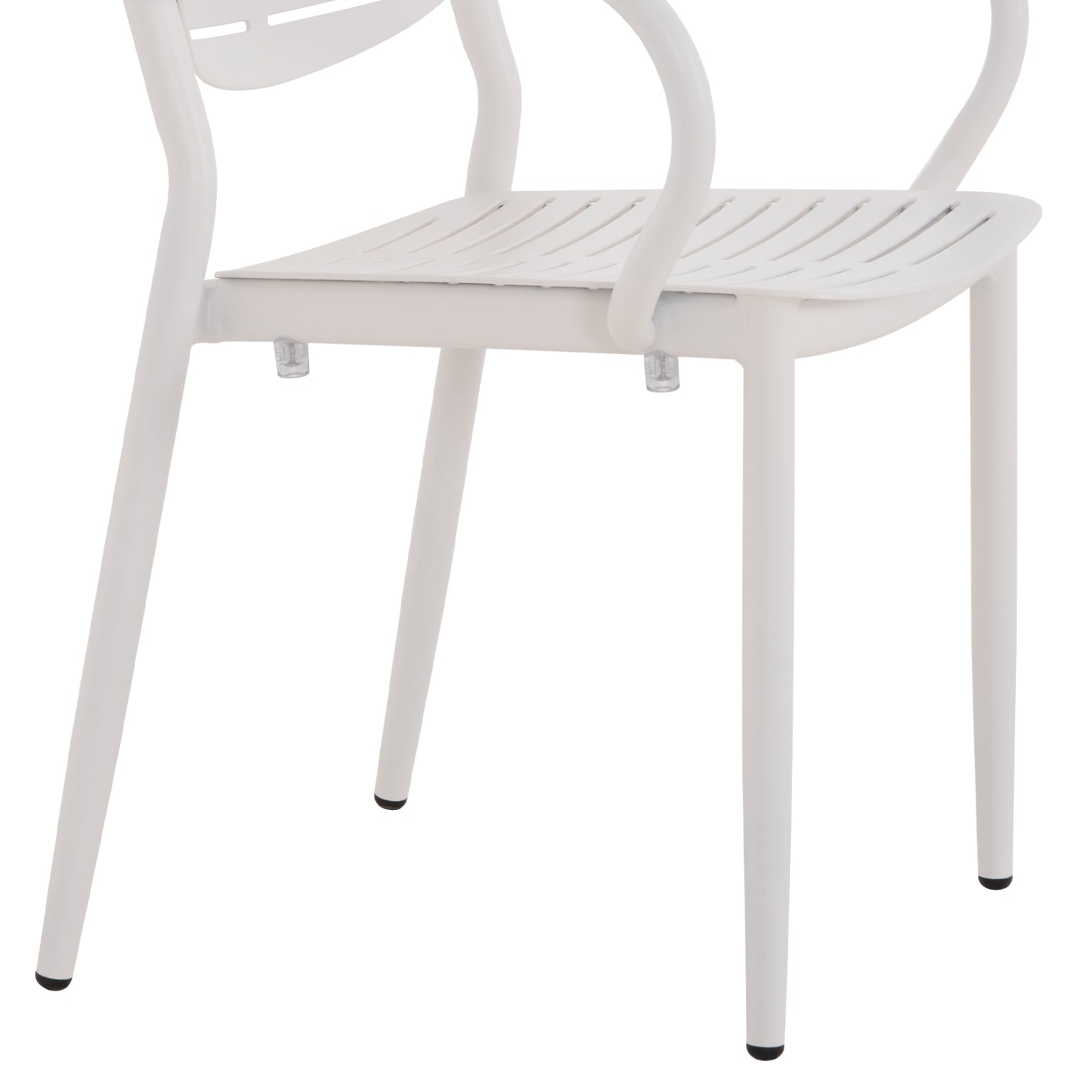 OUTDOOR DINING SET 5PCS HILLIARD HM10998.01 WHITE ALUMINUM-POLYWOOD
