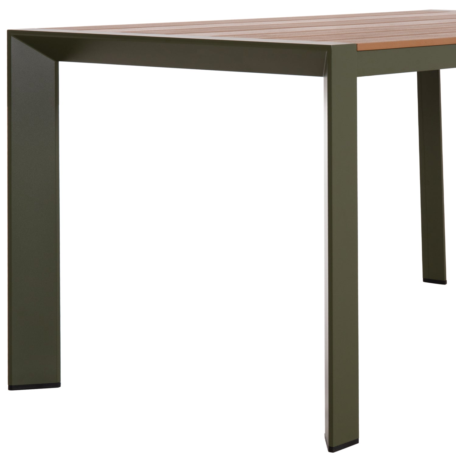 OUTDOOR DINING SET 5PCS HILLIARD HM10998.07 OLIVE GREEN ALUMINUM-POLYWOOD