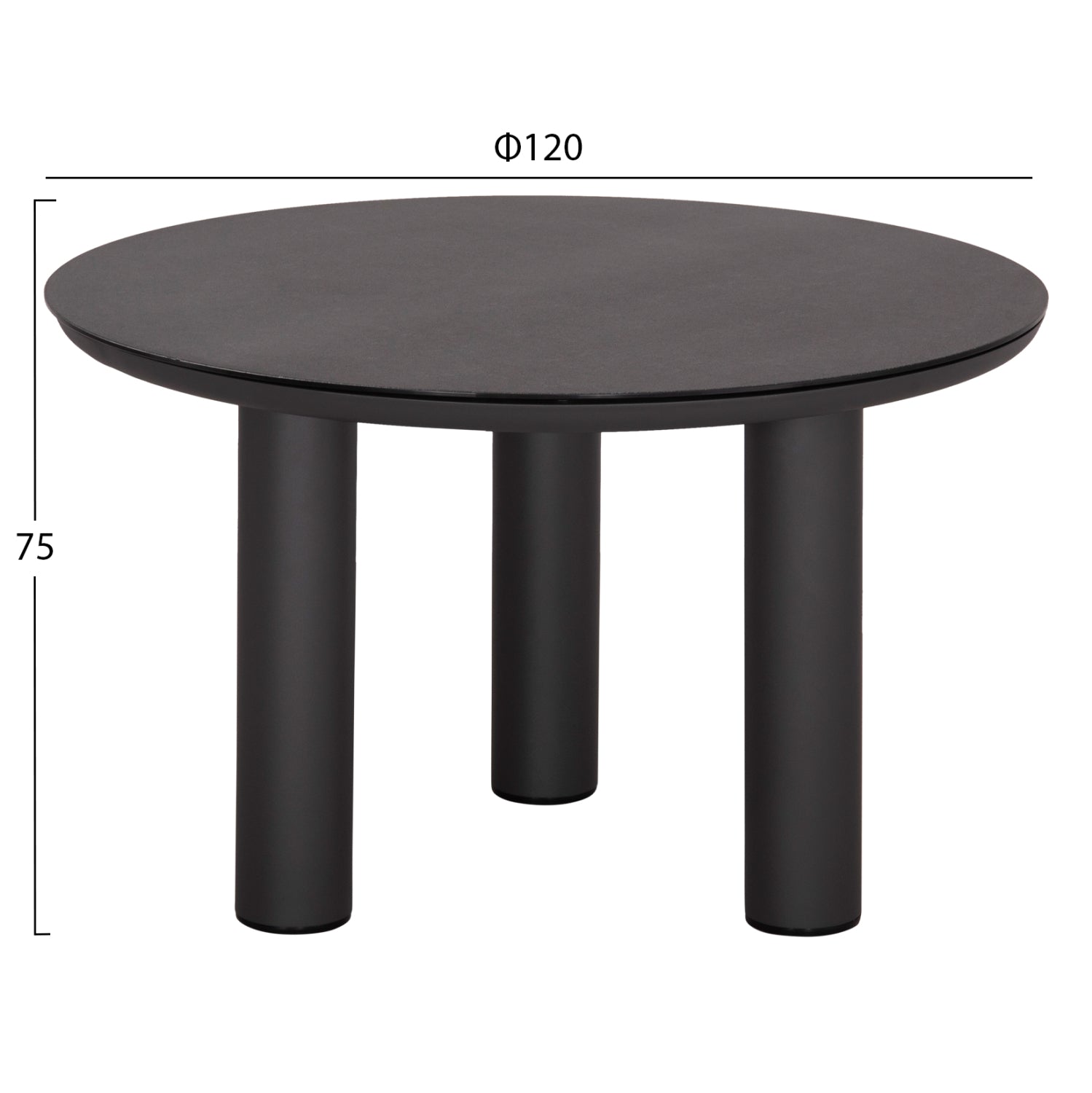 OUTDOOR DINING SET 5PCS SENTI HM11003.01 ALUMINUM & OLEFIN CUSHION COVERS---GREY