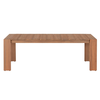 OUTDOOR DINING SET 7PCS CONTREL HM10901.01 ACACIA WOOD IN NATURAL--CUSHIONS IN BEIGE