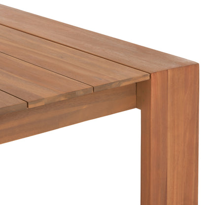 OUTDOOR DINING SET 7PCS CONTREL HM10901.02 ACACIA WOOD IN NATURAL--CUSHIONS IN GREY
