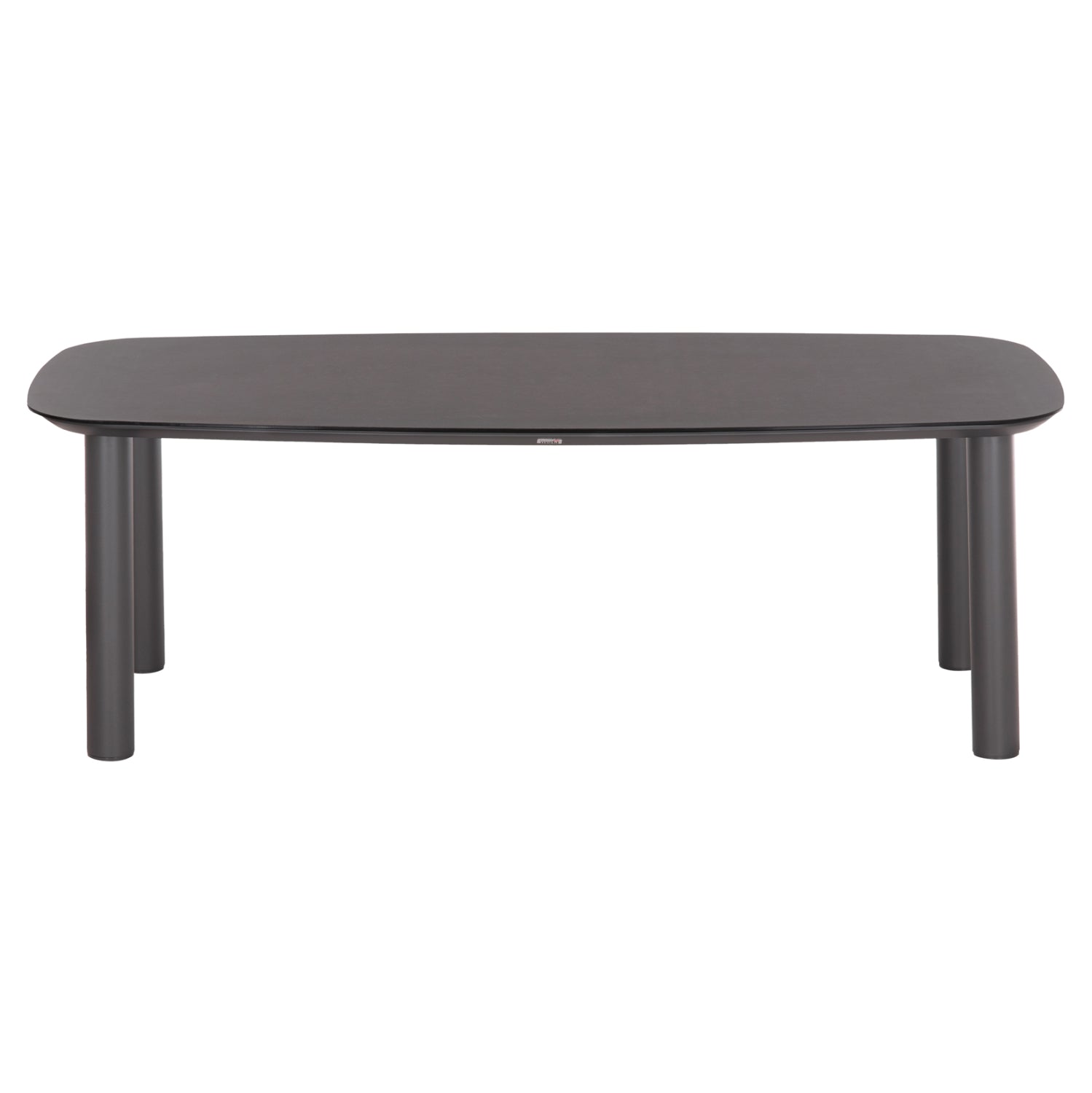OUTDOOR DINING SET 7PCS SHANKS HM10909.01 ALUMINUM & OLEFIN CUSHION COVERS---GREY