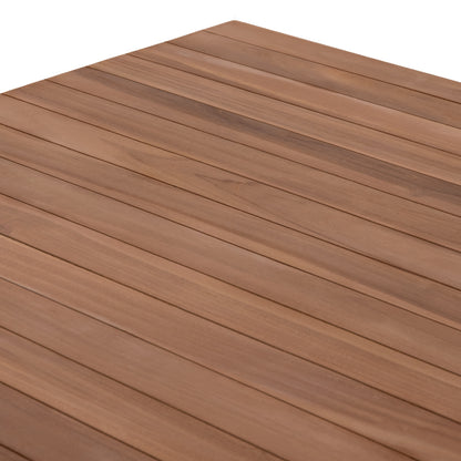 OUTDOOR DINING SET 7PCS FINTO HM10923 TEAK WOOD IN NATURAL COLOR
