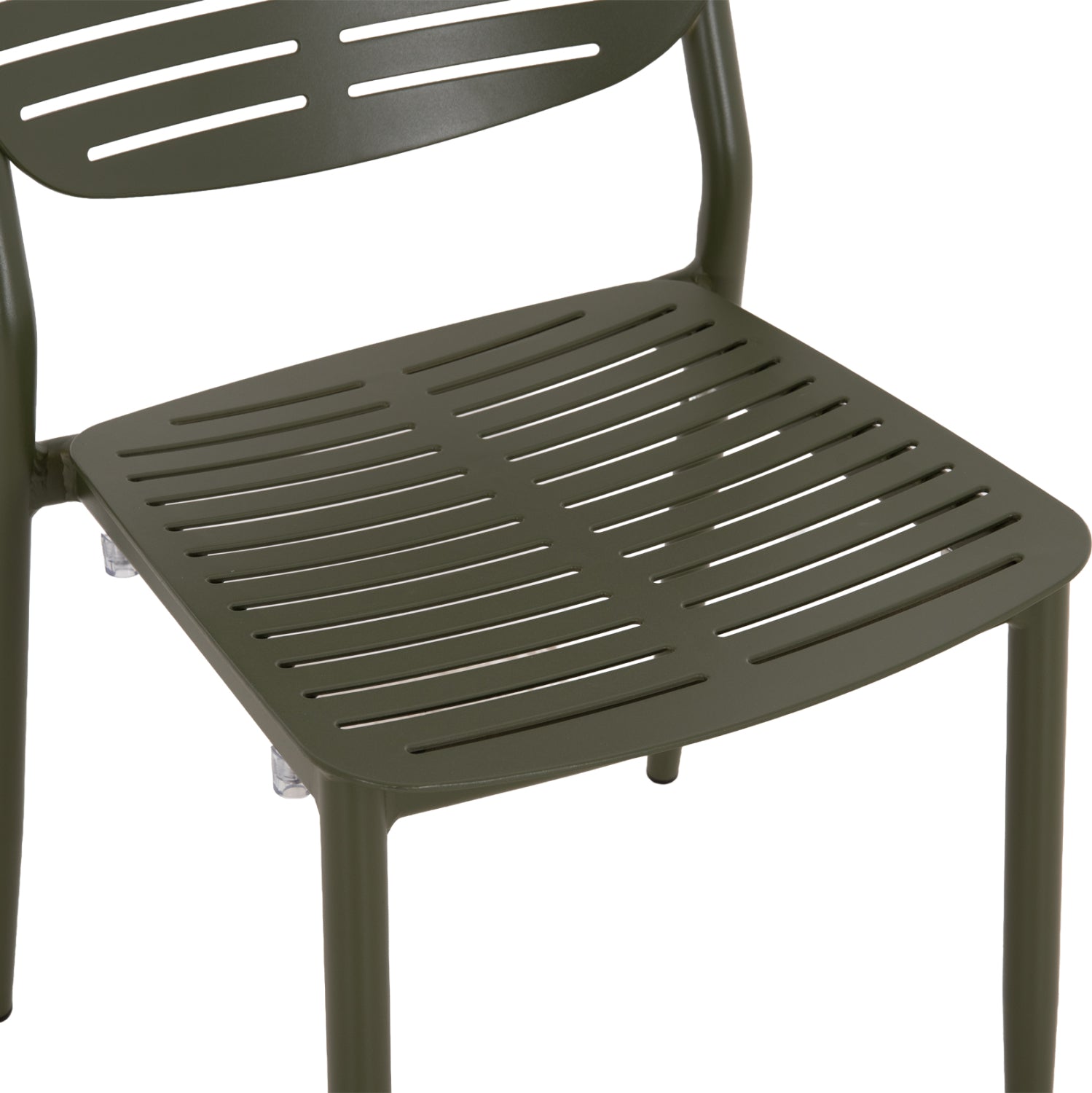 OUTDOOR DINING SET 7PCS HILLIARD HM10999.07 OLIVE GREEN ALUMINUM-POLYWOOD