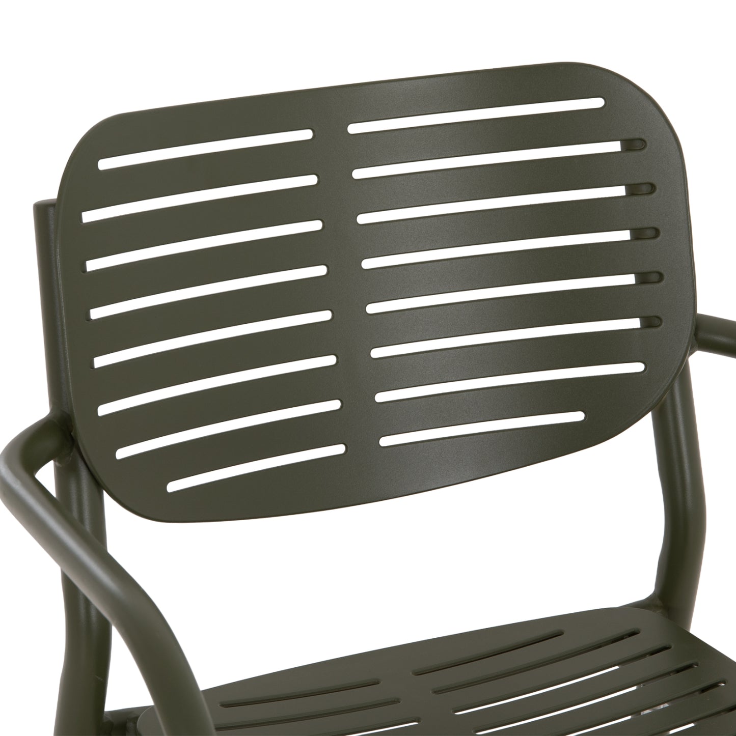 OUTDOOR DINING SET 7PCS HILLIARD HM10999.07 OLIVE GREEN ALUMINUM-POLYWOOD
