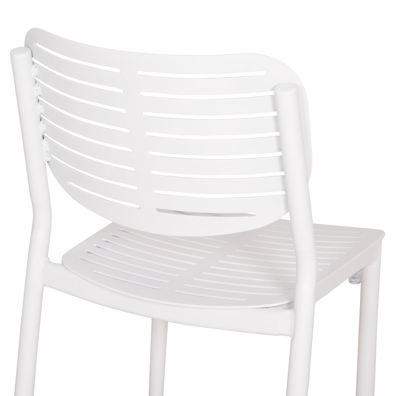OUTDOOR DINING SET 7PCS  HM10999.01 WHITE ALUMINUM-POLYWOOD