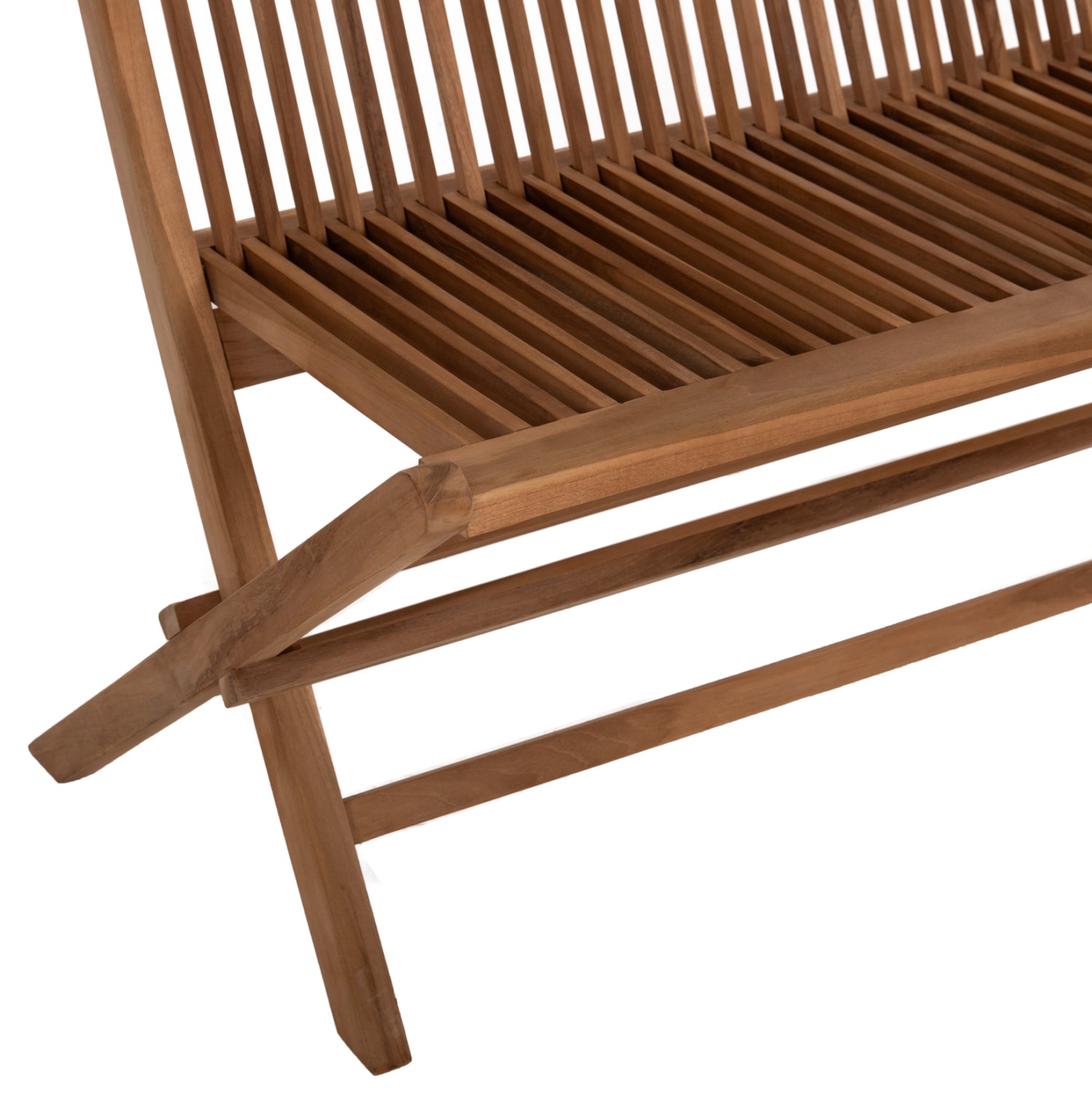 OUTDOOR DINING SET 3PCS KENDALL HM11952 SOLID TEAK WOOD IN NATURAL COLOR