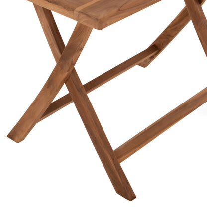 OUTDOOR DINING SET 6PCS KENDALL HM11954 SOLID TEAK WOOD IN NATURAL COLOR