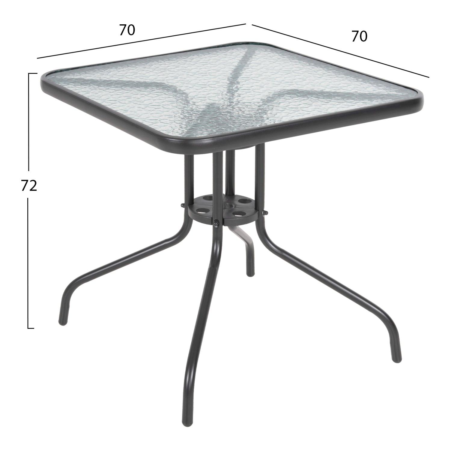 OUTDOOR 3PCS DINING SET FIGO HM10878.02 METAL IN GREY--P.E.RATTAN IN NATURAL