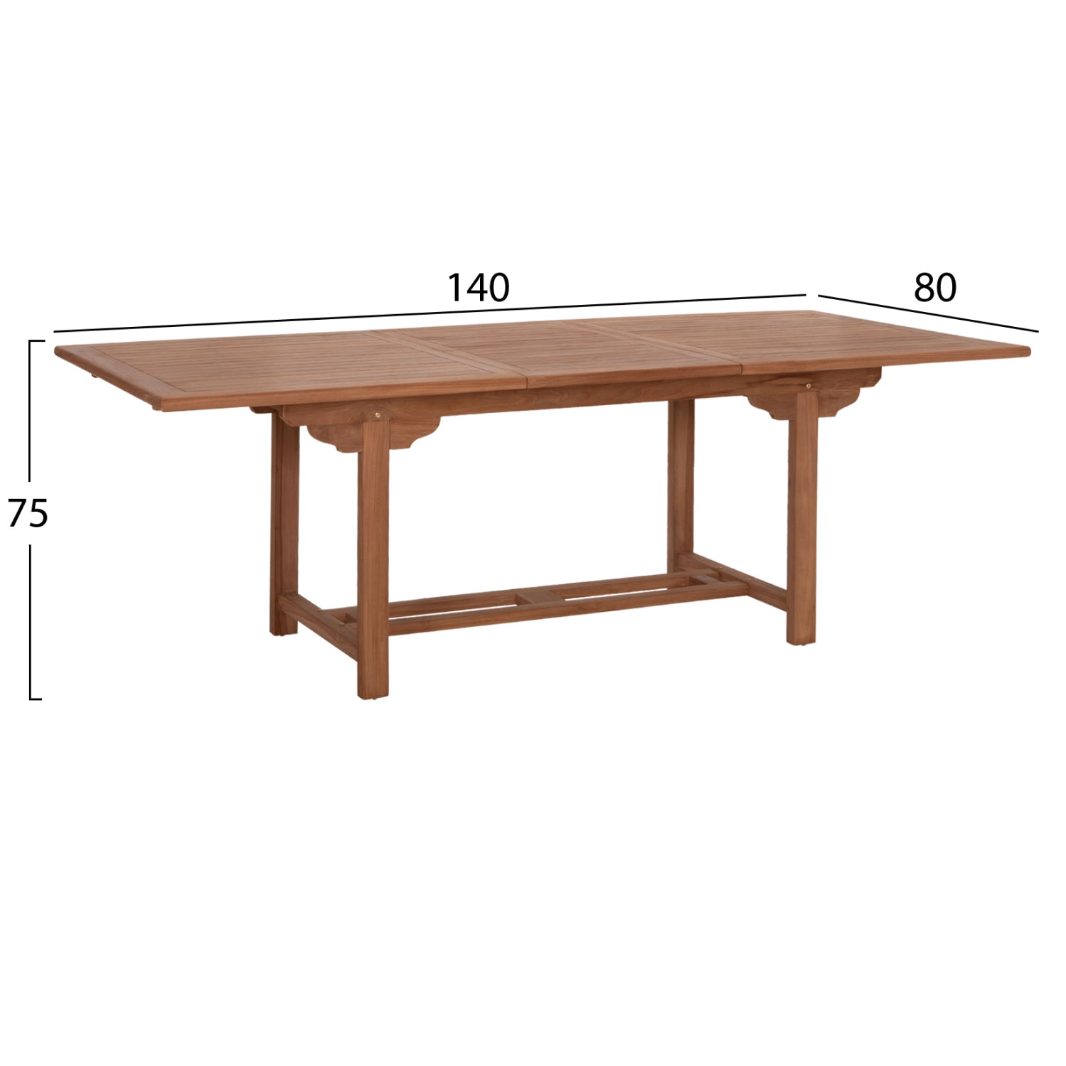 OUTDOOR DINING SET FREM HM21291 TABLE & 6 DINING CHAIRS--TEAK WOOD