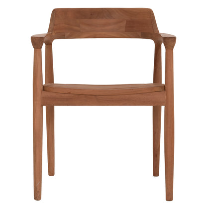 OUTDOOR DINING SET FREM HM21291 TABLE & 6 DINING CHAIRS--TEAK WOOD