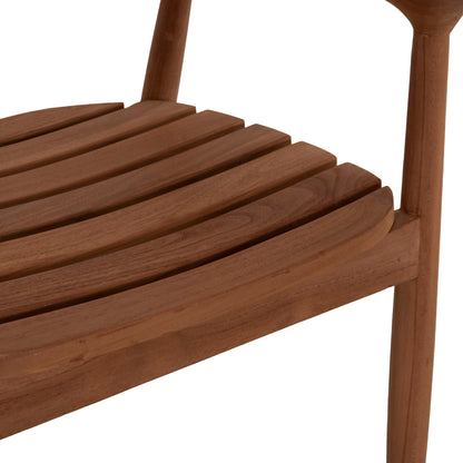 OUTDOOR DINING SET FREM HM21291 TABLE & 6 DINING CHAIRS--TEAK WOOD