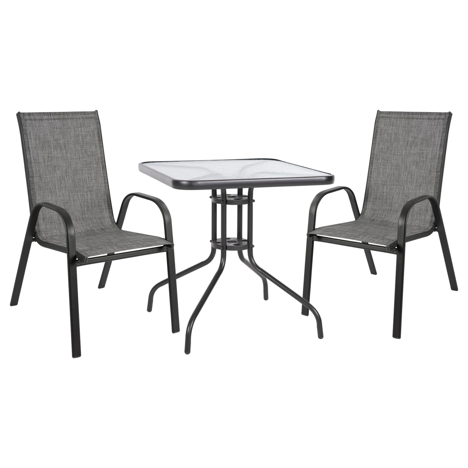 Set Dining table 3 pieces with 2 chairs & 1 Table HM5185.01