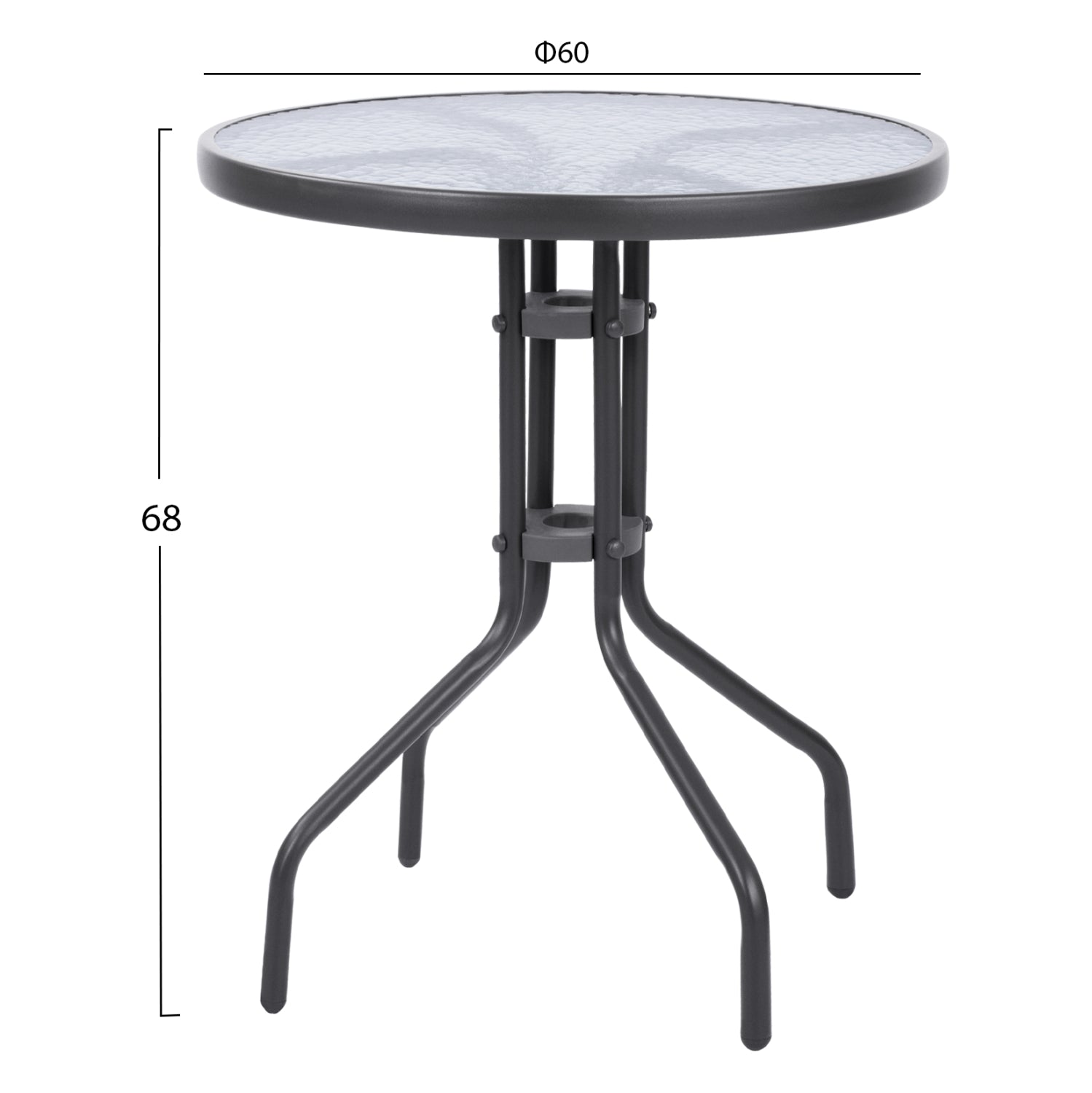 Set Dining Table 3 pieces with 2 chairs & Table HM5181.01