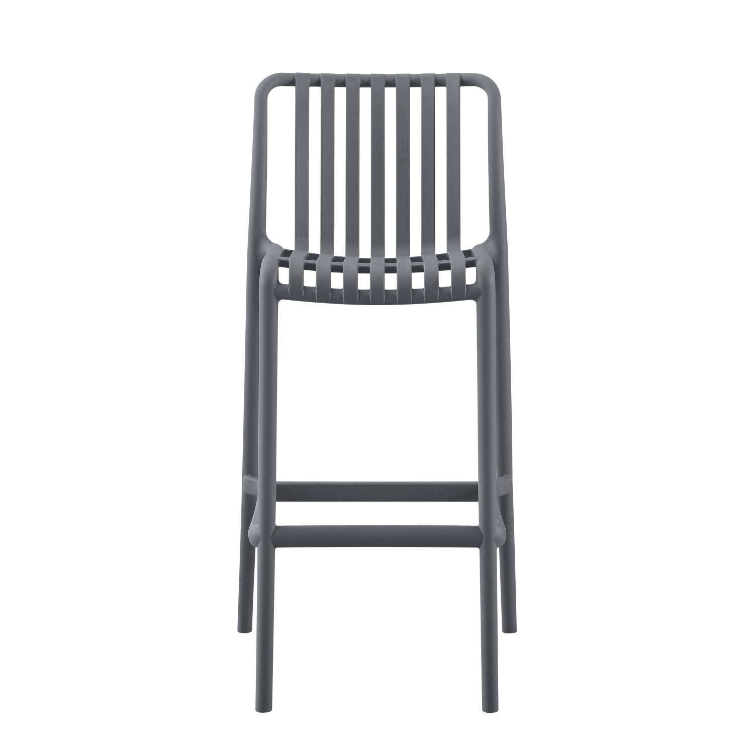 BAR STOOL POLYPROPYLENE CONVEE HM6098.03 GREY 38,5x49,5x102Hcm.