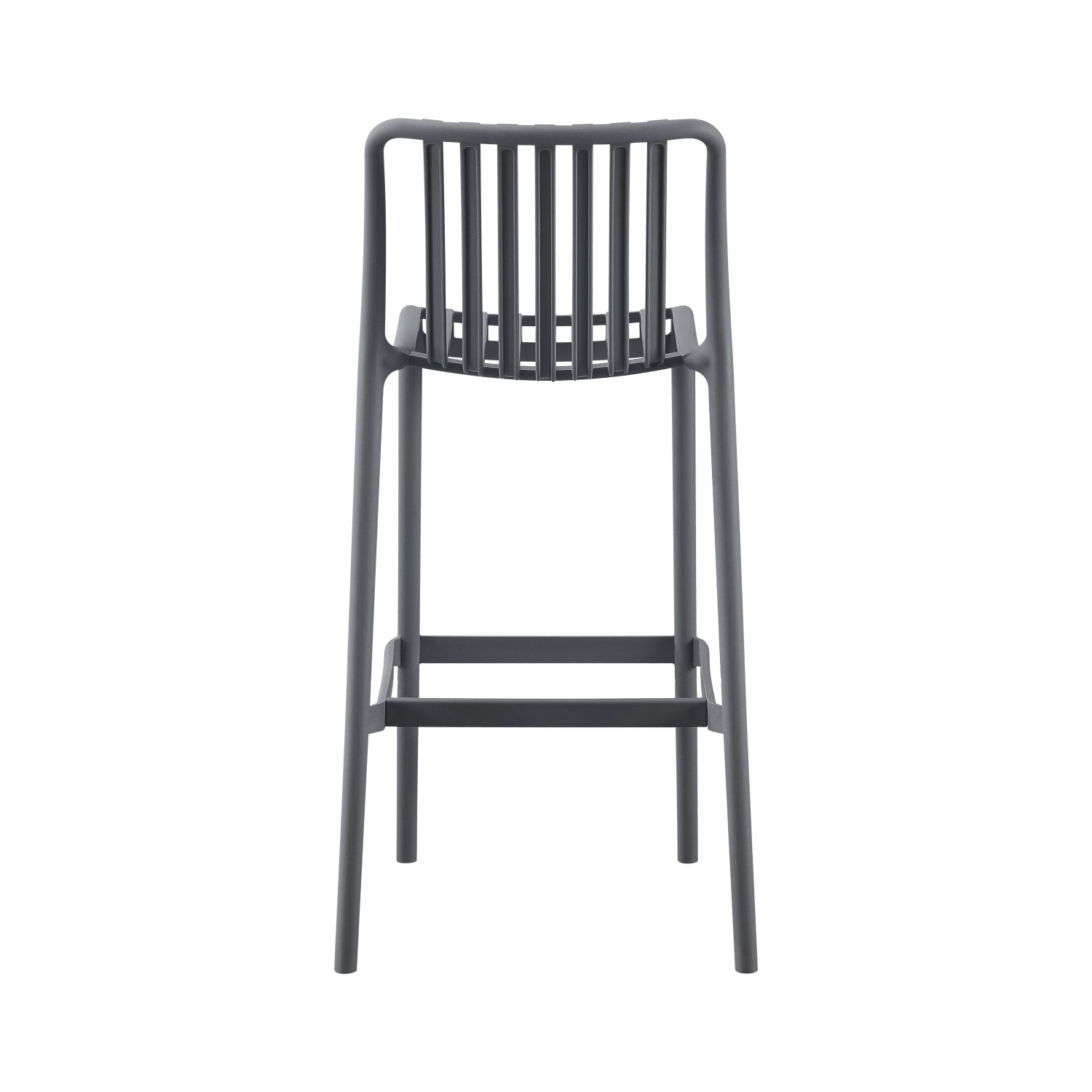 BAR STOOL POLYPROPYLENE CONVEE HM6098.03 GREY 38,5x49,5x102Hcm.