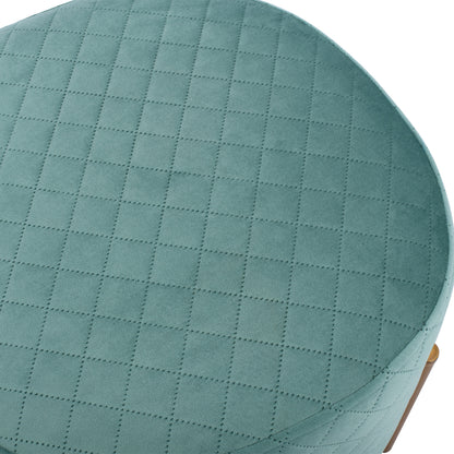 Stool Sinta HM8638.07 peanut shade with gold base 42x42x38cm