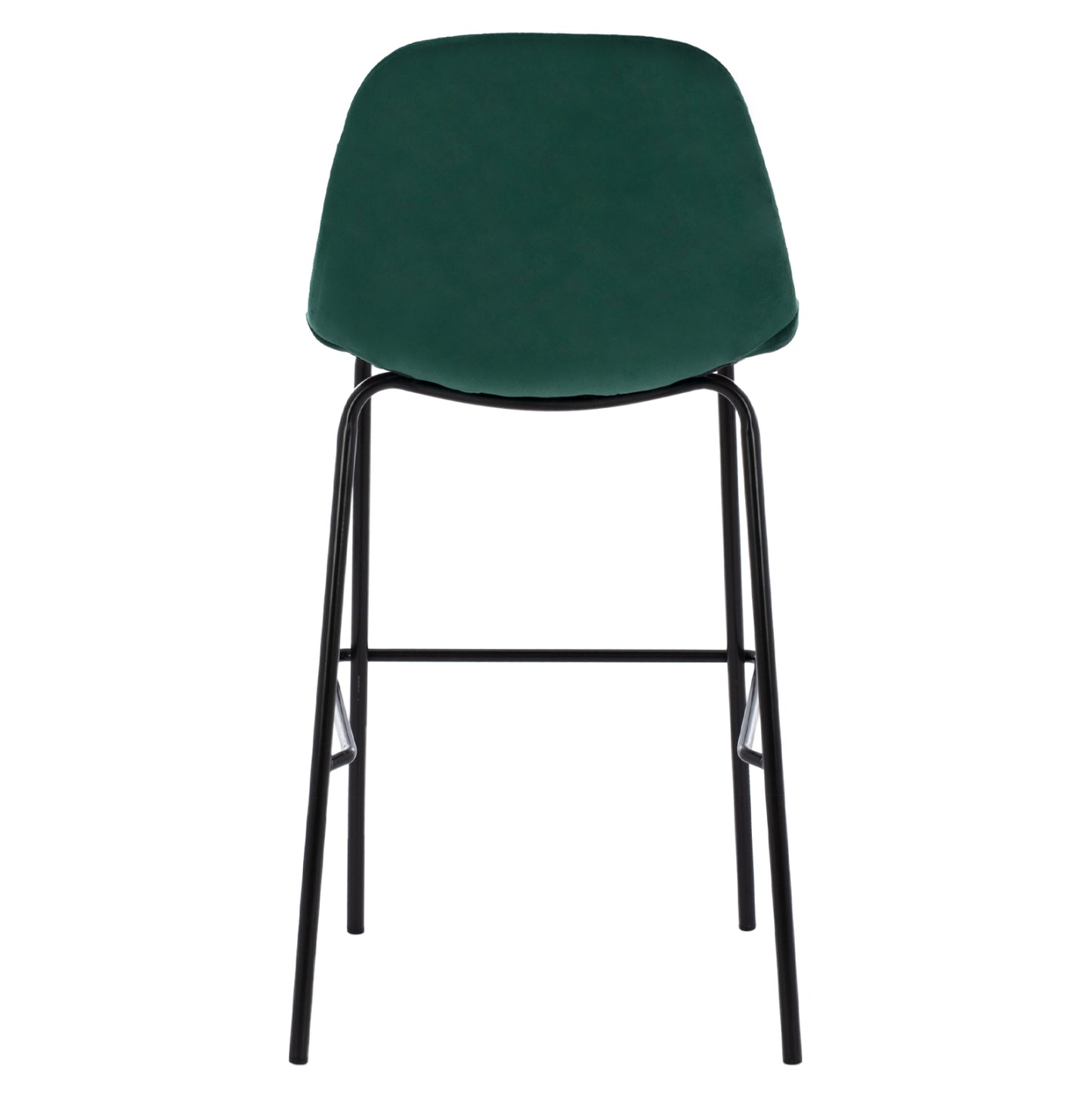 HM9298.13 bar stool VINCENT, cypress green, metal legs, 47x51x96